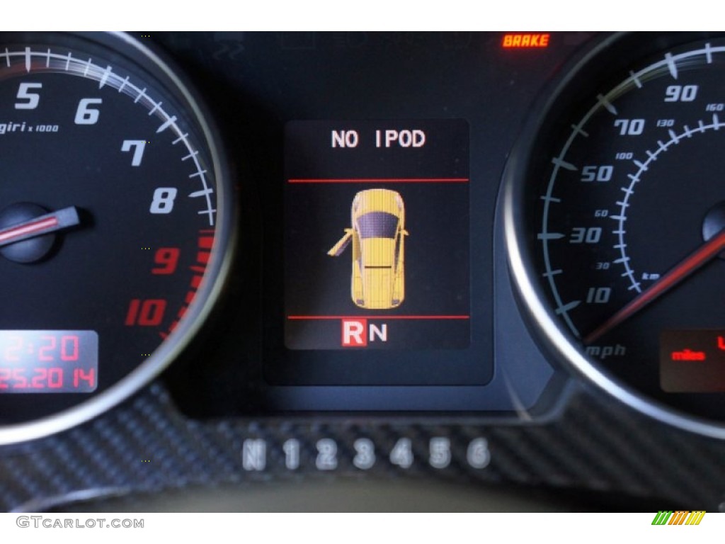 2009 Lamborghini Gallardo LP560-4 Coupe Gauges Photo #98590453