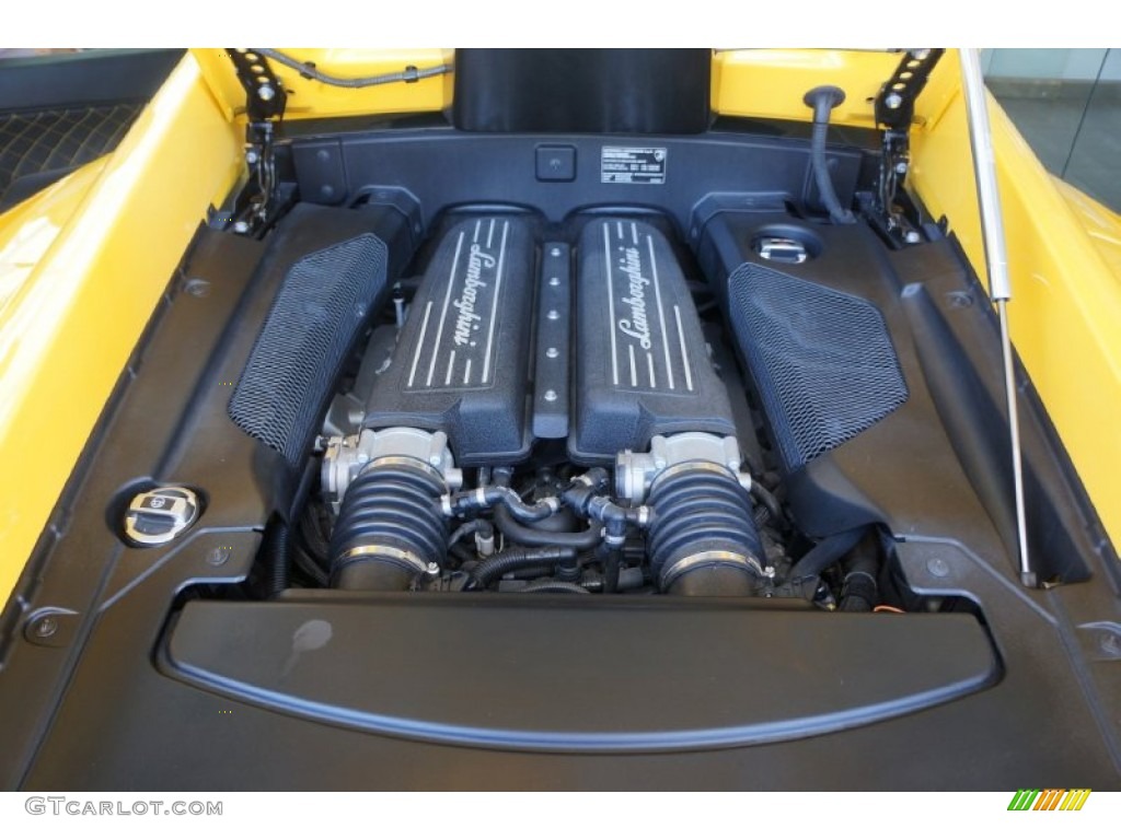 2009 Lamborghini Gallardo LP560-4 Coupe 5.2 Liter DOHC 40-Valve VVT V10 Engine Photo #98590600