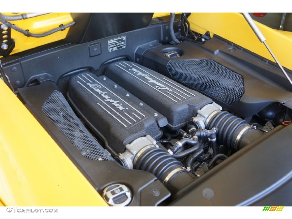 2009 Lamborghini Gallardo LP560-4 Coupe Engine Photos