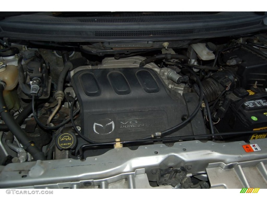 2005 MPV LX - Sunlight Silver Metallic / Gray photo #30