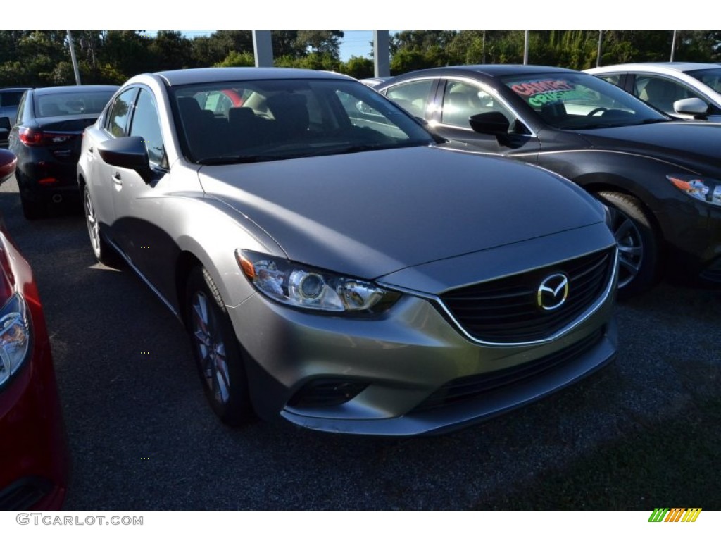 2015 Mazda6 Sport - Liquid Silver Metallic / Black photo #6