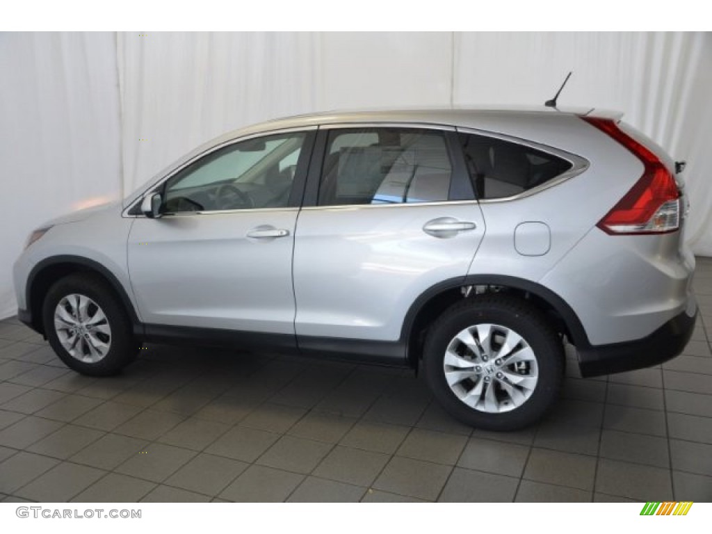 2014 CR-V EX - Alabaster Silver Metallic / Gray photo #4