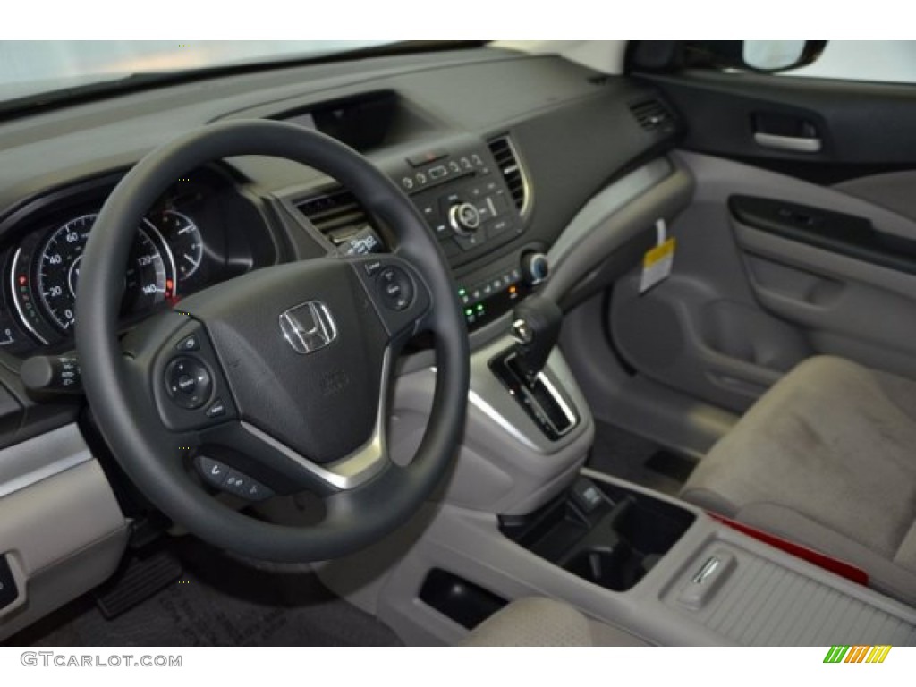 2014 CR-V EX - Alabaster Silver Metallic / Gray photo #9