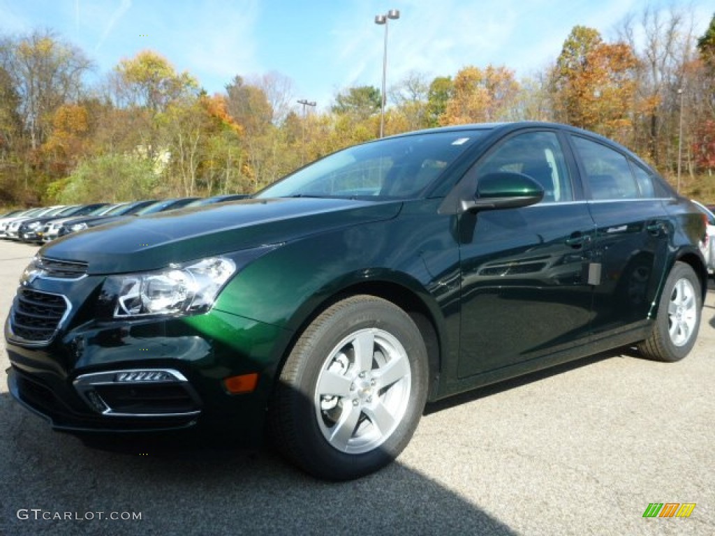 2015 Cruze LT - Rainforest Green Metallic / Brownstone photo #1