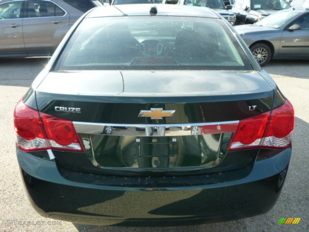 2015 Cruze LT - Rainforest Green Metallic / Brownstone photo #4