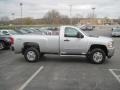 Silver Ice Metallic - Silverado 2500HD LT Regular Cab 4x4 Photo No. 3