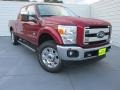 Ruby Red - F250 Super Duty King Ranch Crew Cab 4x4 Photo No. 1
