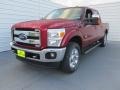 2015 Ruby Red Ford F250 Super Duty King Ranch Crew Cab 4x4  photo #7
