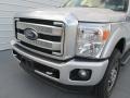 2015 Ingot Silver Ford F250 Super Duty Lariat Crew Cab 4x4  photo #10