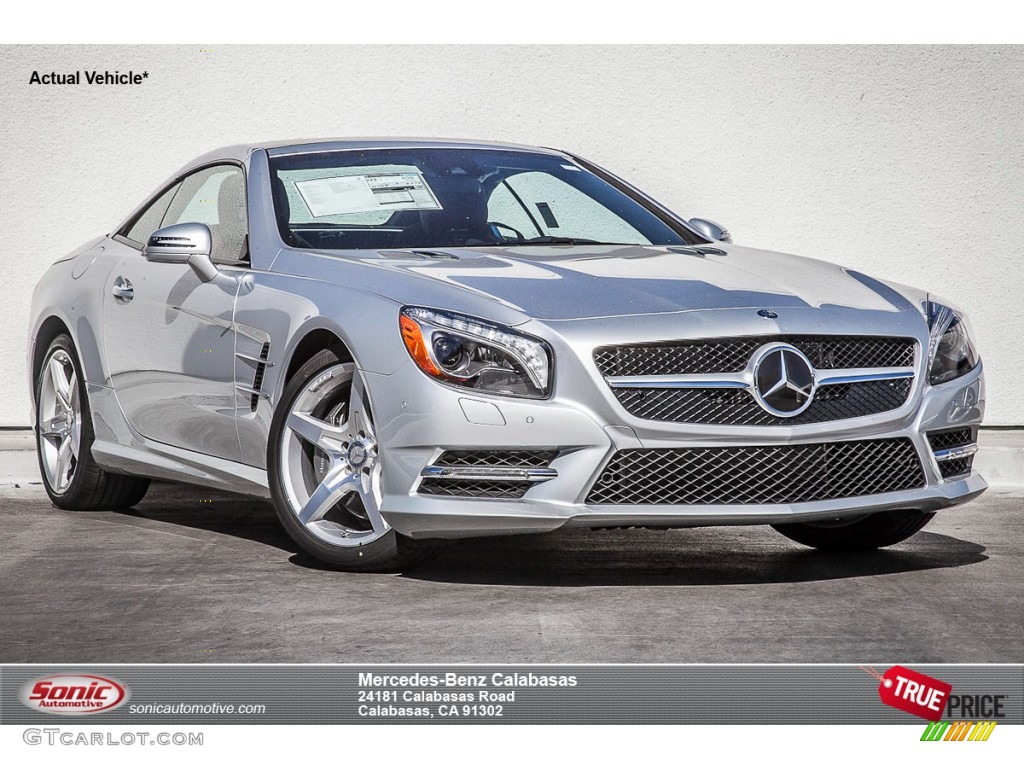 Iridium Silver Metallic Mercedes-Benz SL