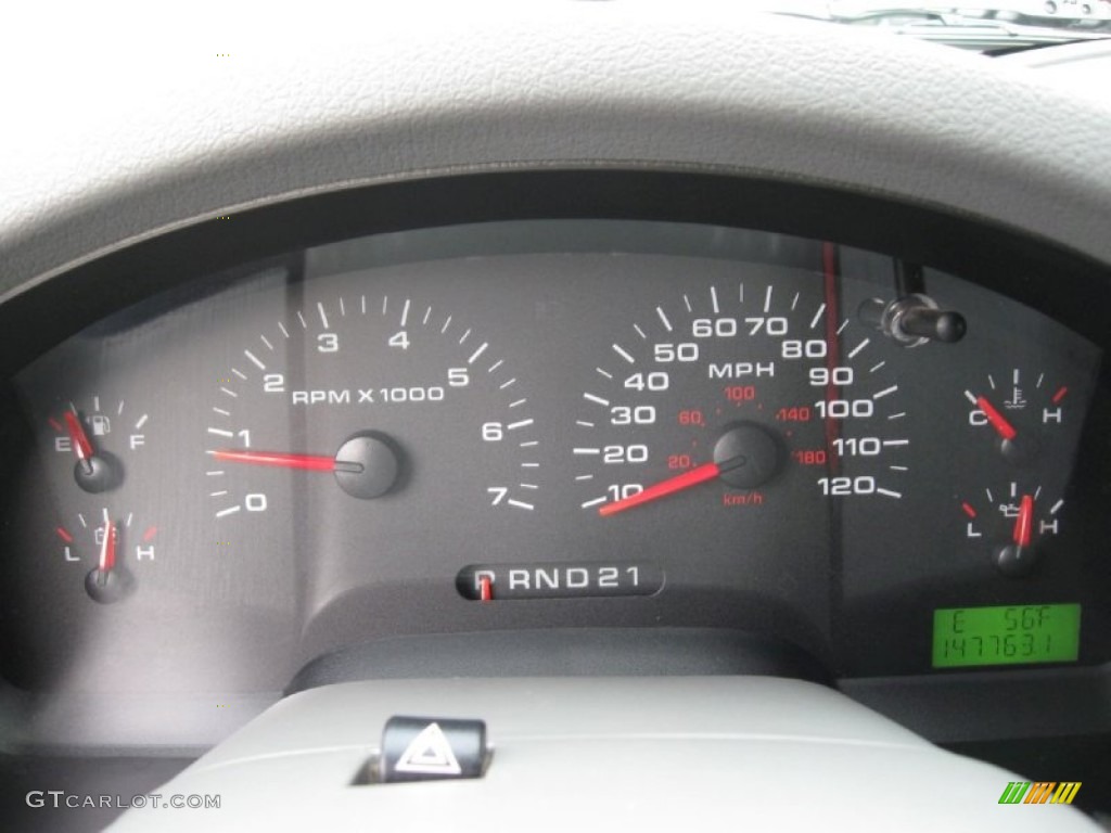 2004 F150 XLT SuperCab 4x4 - Oxford White / Medium/Dark Flint photo #13