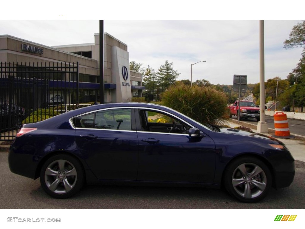 2013 TL SH-AWD Technology - Fathom Blue Pearl / Graystone photo #3