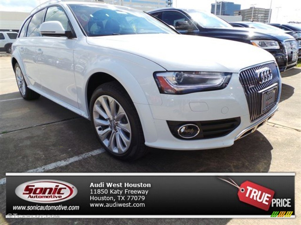 2015 allroad Premium Plus quattro - Glacier White Metallic / Black photo #1