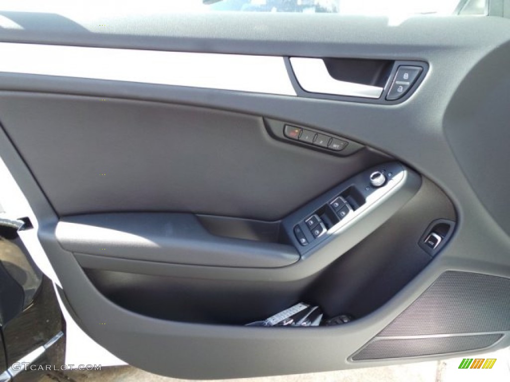 2015 Audi allroad Premium Plus quattro Black Door Panel Photo #98605358