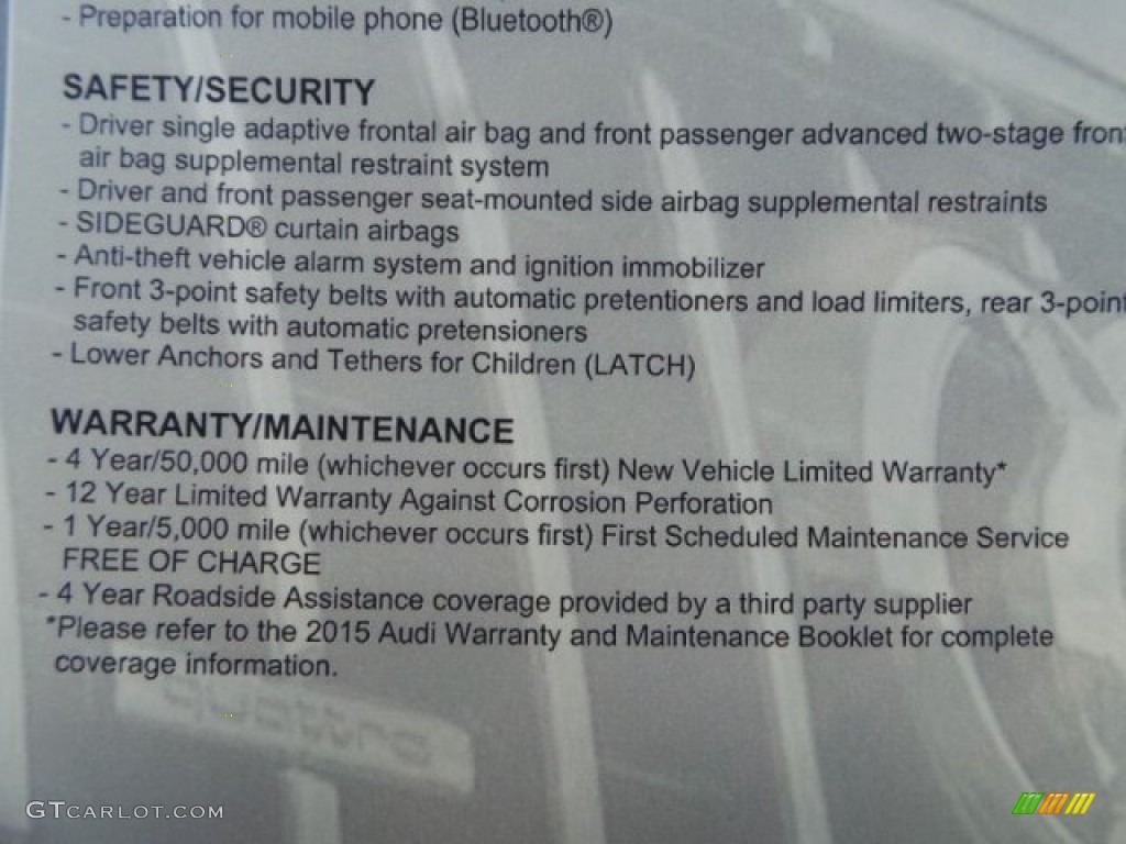 2015 allroad Premium Plus quattro - Glacier White Metallic / Black photo #39