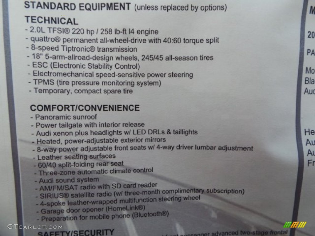 2015 allroad Premium quattro - Monsoon Gray Metallic / Black photo #34