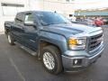 2014 Stealth Gray Metallic GMC Sierra 1500 SLE Crew Cab 4x4  photo #7