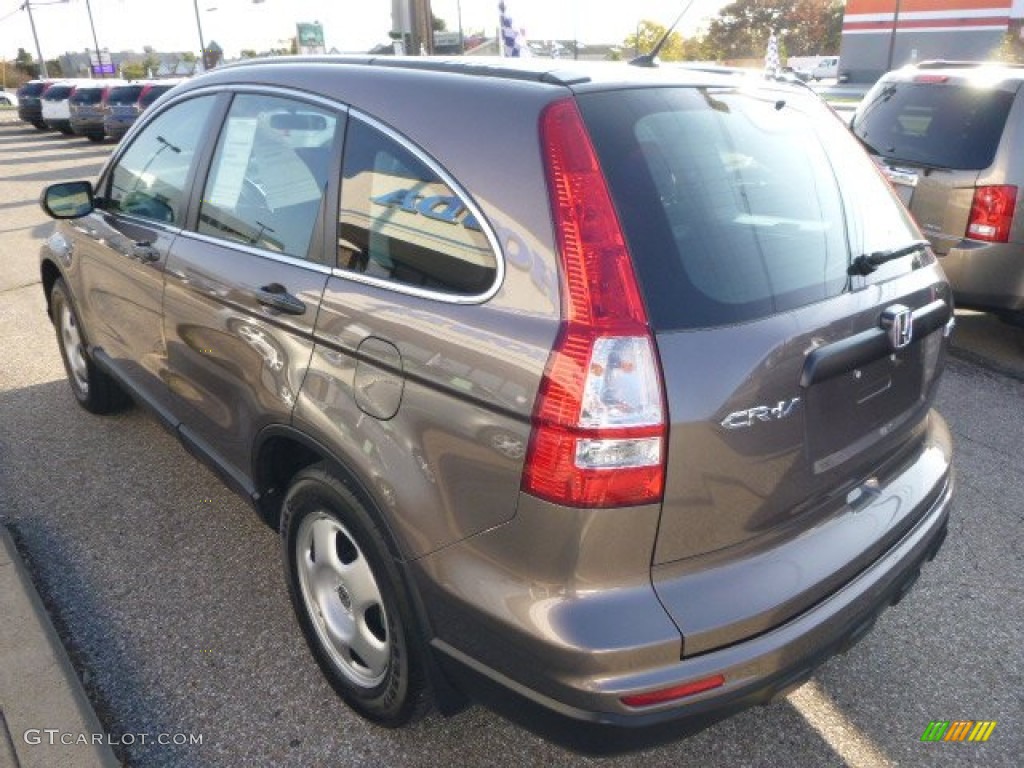 2011 CR-V LX 4WD - Urban Titanium Metallic / Black photo #6