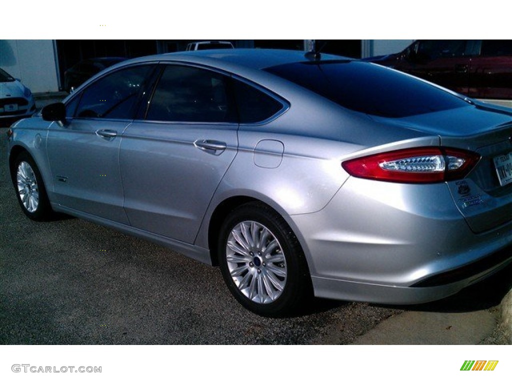 2013 Fusion Energi SE - Ingot Silver Metallic / Charcoal Black photo #7