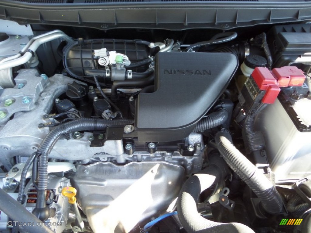 2011 Rogue SV - Silver Ice Metallic / Gray photo #6