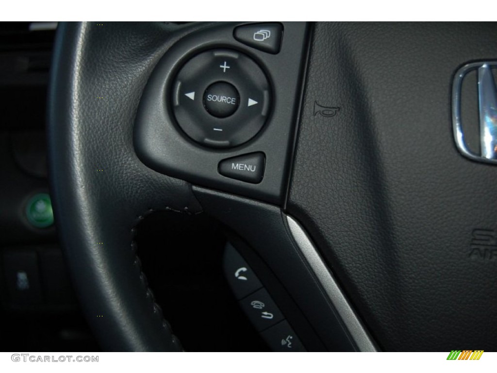 2013 CR-V EX-L - Kona Coffee Metallic / Gray photo #25