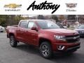 Red Rock Metallic 2015 Chevrolet Colorado Z71 Crew Cab 4WD