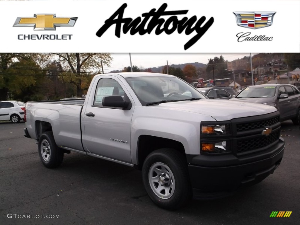 Silver Ice Metallic Chevrolet Silverado 1500