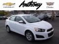 Summit White 2015 Chevrolet Sonic LS Sedan