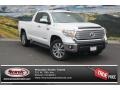 Super White 2015 Toyota Tundra Limited Double Cab 4x4