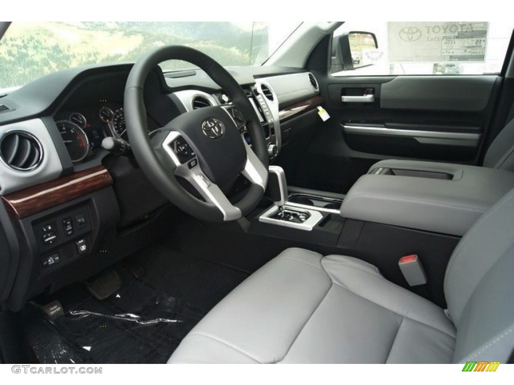 Graphite Interior 2015 Toyota Tundra Limited Double Cab 4x4 Photo #98620160