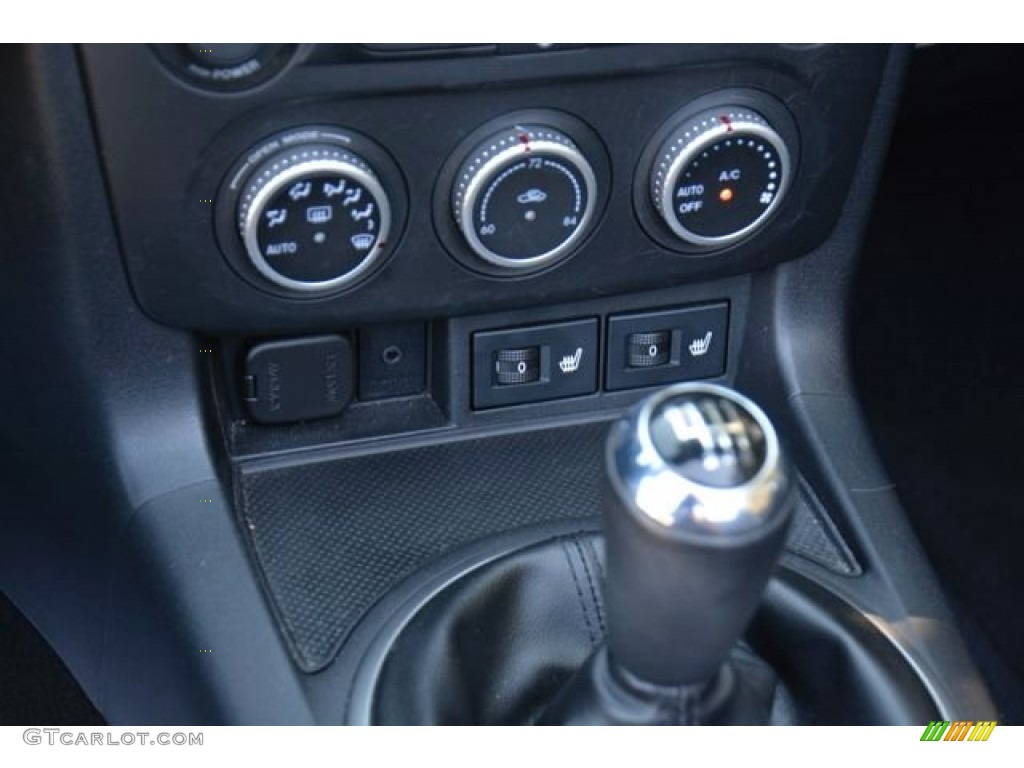 2011 MX-5 Miata Grand Touring Roadster - Liquid Silver Metallic / Black photo #22