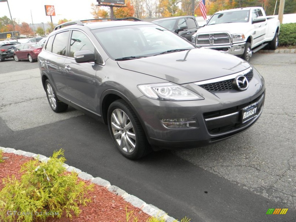 2008 CX-9 Touring - Galaxy Gray Mica / Black photo #4