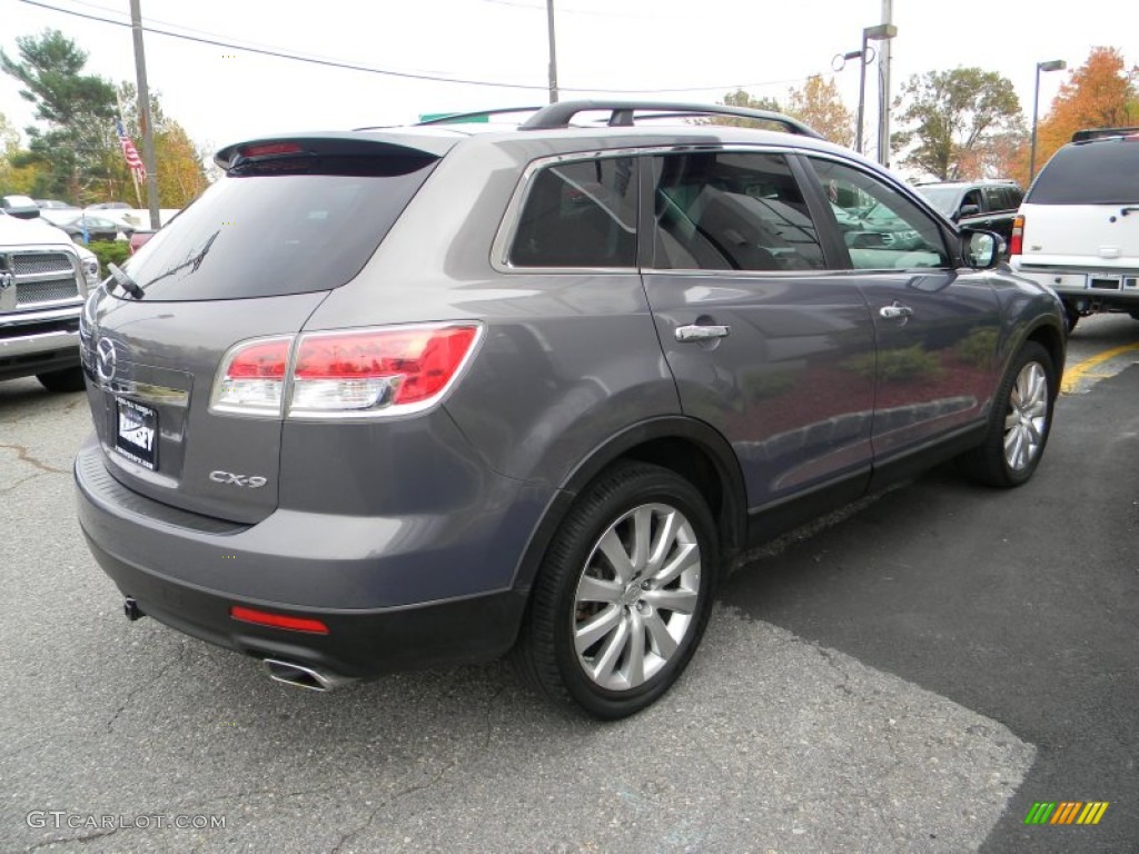 2008 CX-9 Touring - Galaxy Gray Mica / Black photo #6