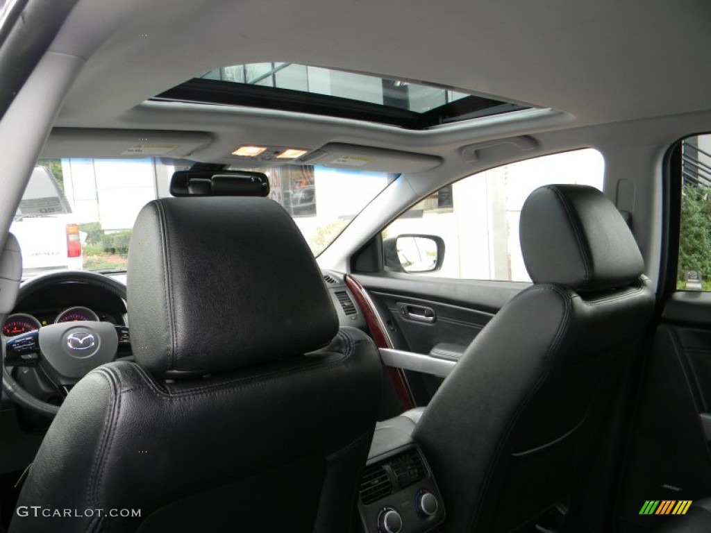 2008 CX-9 Touring - Galaxy Gray Mica / Black photo #11