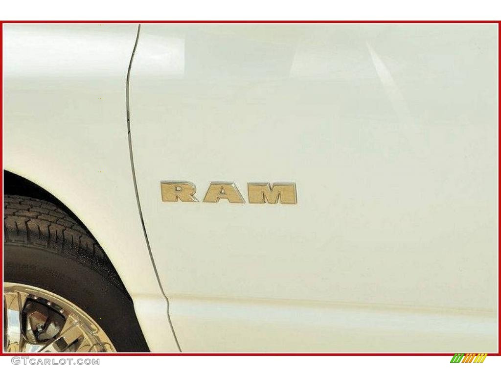 2008 Ram 1500 TRX Quad Cab - Bright White / Medium Slate Gray photo #4