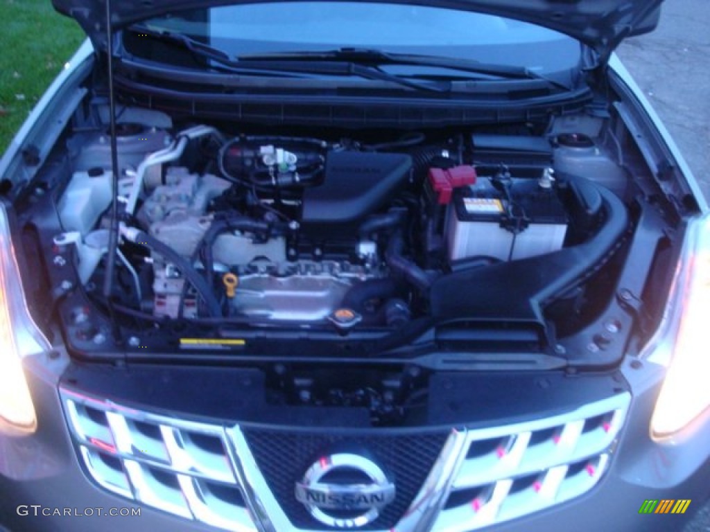 2011 Rogue SV AWD - Gotham Gray Metallic / Black photo #28