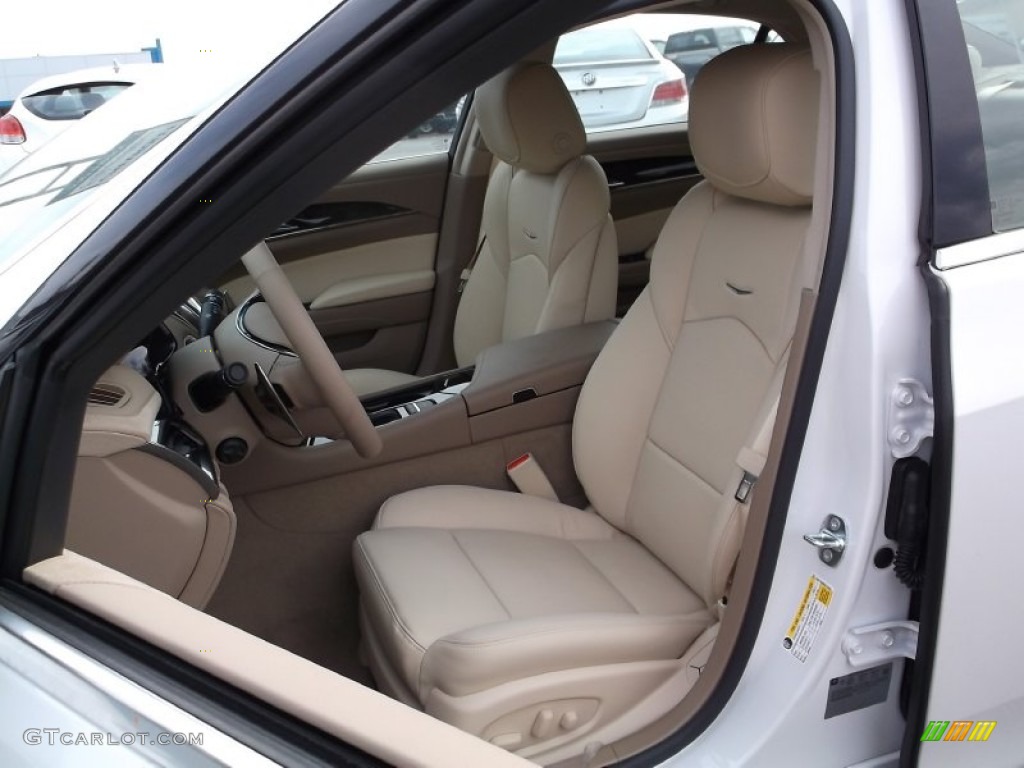 Light Cashmere/Medium Cashmere Interior 2015 Cadillac CTS 3.6 Luxury AWD Sedan Photo #98623800