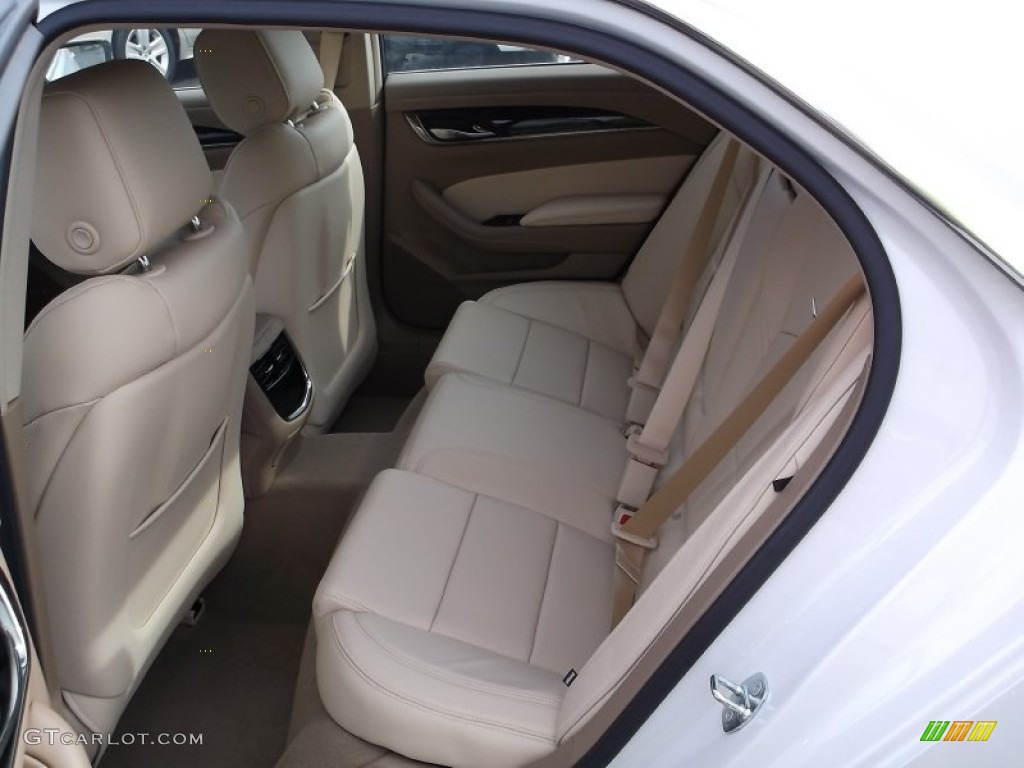 2015 Cadillac CTS 3.6 Luxury AWD Sedan Rear Seat Photo #98623920