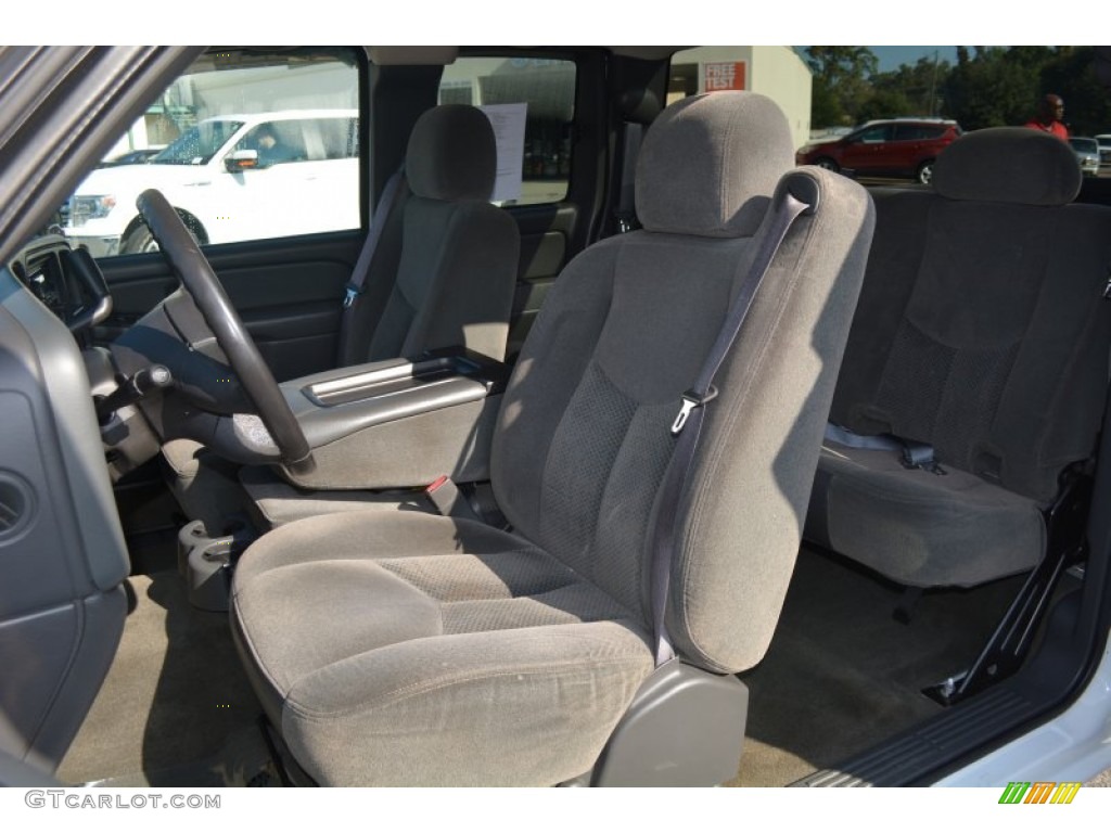 2005 Silverado 1500 LS Extended Cab - Summit White / Dark Charcoal photo #12