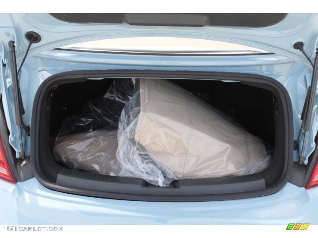 2015 Beetle R Line 2.0T Convertible - Denim Blue / Beige photo #29