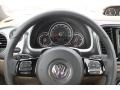 Beige 2015 Volkswagen Beetle R Line 2.0T Convertible Steering Wheel
