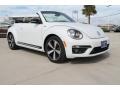 Pure White 2015 Volkswagen Beetle R Line 2.0T Convertible