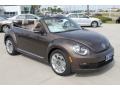 2015 Toffee Brown Metallic Volkswagen Beetle 1.8T Convertible  photo #2