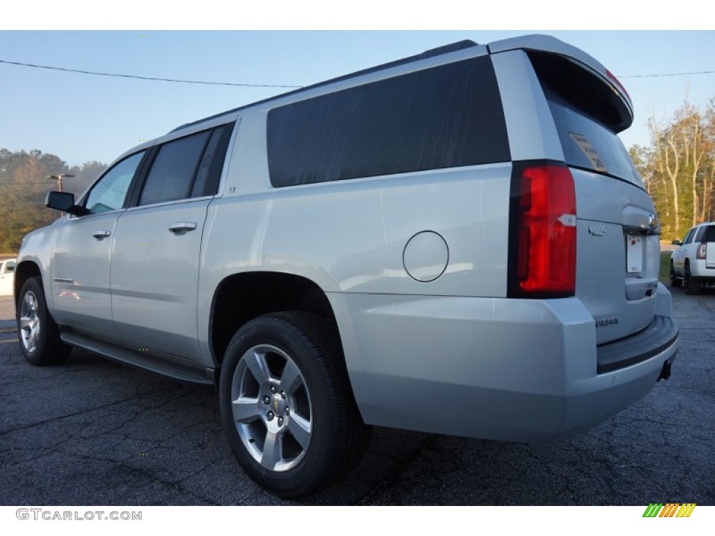 2015 Suburban LT - Silver Ice Metallic / Jet Black/Dark Ash photo #5