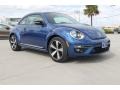 Reef Blue Metallic 2015 Volkswagen Beetle R Line 2.0T