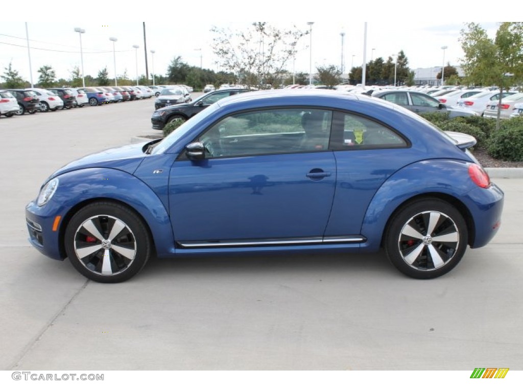 Reef Blue Metallic 2015 Volkswagen Beetle R Line 2.0T Exterior Photo #98630178