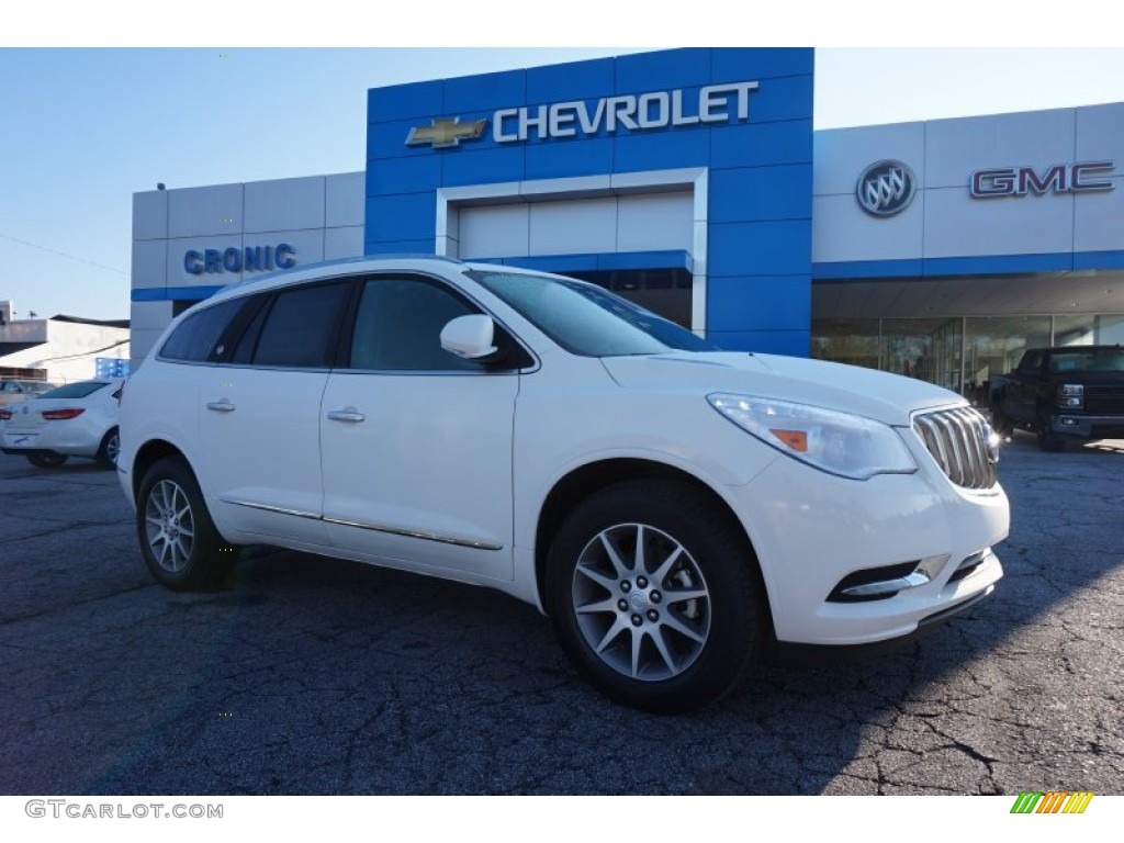 White Opal Buick Enclave