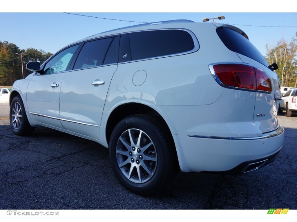 2015 Enclave Leather - White Opal / Ebony/Ebony photo #5