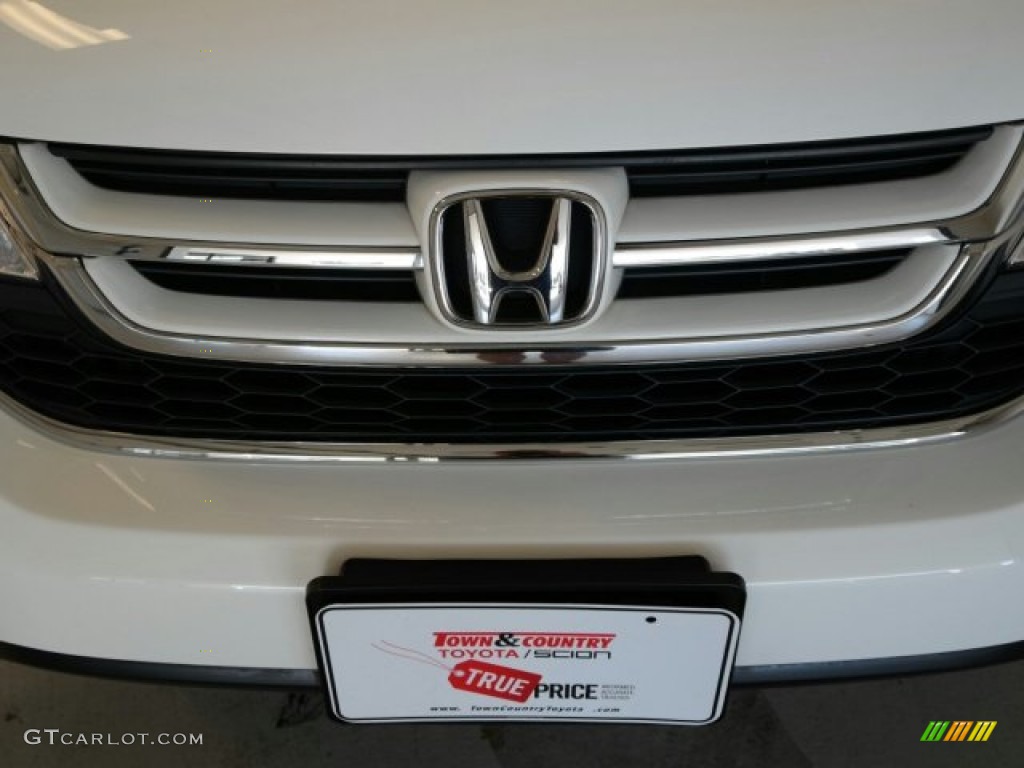 2011 CR-V EX - Taffeta White / Gray photo #6