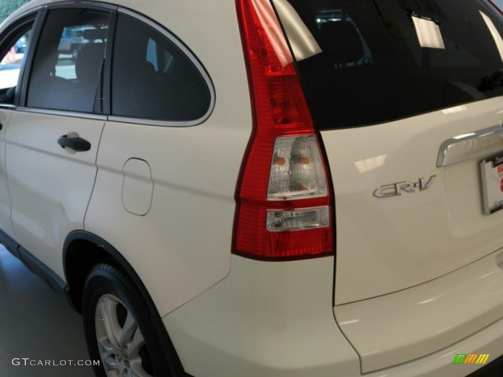 2011 CR-V EX - Taffeta White / Gray photo #12